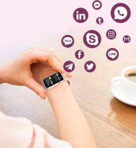 Smartwatch Active Band SMARTWATCH ZEGAREK MENU PL POLSKIE DAMSKI WATCH MĘSKI PULS SPORT KROKI SMS L2 15