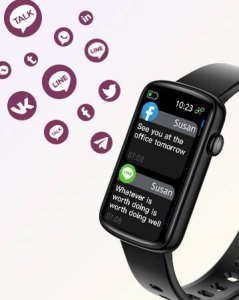 Smartwatch Active Band SMARTWATCH ZEGAREK MENU PL POLSKIE DAMSKI WATCH MĘSKI PULS SPORT KROKI SMS L2 5