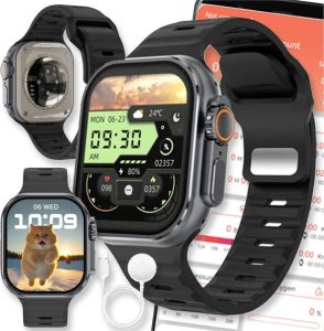 Smartwatch Active Band SMARTWATCH ZEGAREK DAMSKI WATCH ROZMOWY MĘSKI PULS SPORT KROKI SMARTBAND IW9 ULTRA 1