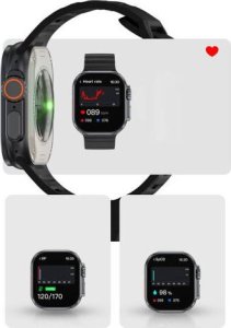 Smartwatch Active Band SMARTWATCH ZEGAREK DAMSKI WATCH ROZMOWY MĘSKI PULS SPORT KROKI SMARTBAND IW9 ULTRA 12