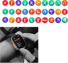 Smartwatch Active Band SMARTWATCH ZEGAREK DAMSKI WATCH ROZMOWY MĘSKI PULS SPORT KROKI SMARTBAND IW9 ULTRA 13