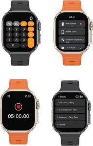 Smartwatch Active Band SMARTWATCH ZEGAREK DAMSKI WATCH ROZMOWY MĘSKI PULS SPORT KROKI SMARTBAND IW9 ULTRA 6