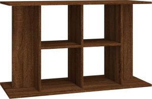 vidaXL Szafka pod akwarium, brązowy dąb, 100x40x60 cm 2