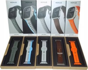 Nomad Nomad Sport Strap M/L, coastal rock - Apple Watch Ultra 2/1 (49mm) 9/8/7 (45mm)/6/SE/5/4 (44mm)/3/2/ 10