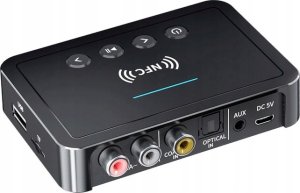 Farrot adapter bluetooth do wieży hifi aux , jack odbiornik nadajnik 5.0 nfc 14