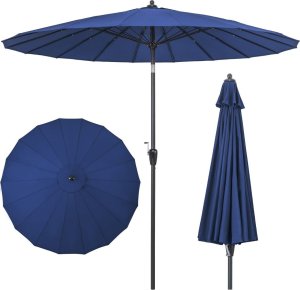 Costway Parasol ogrodowy na balkon taras 265 cm 1