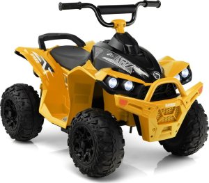 Costway Elektryczny Quad dla dzieci 12 V żółty 1