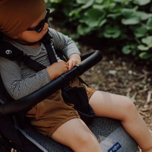 Zaffiro Zaffiro Wkładka do wózka 85 cm - Organic Grey Air Uniwersalny 11