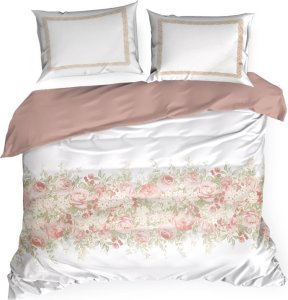 Eurofirany KOMPLET POŚCIELI SATYNOWEJ SPRING 25 220 X 200 CM BIAŁY 3