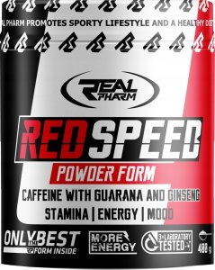 Real Pharm REAL PHARM RED SPEED PROSZEK 400G - Truskawka-malina 1