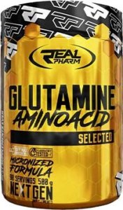 Real Pharm REAL PHARM GLUTAMINE PROSZEK 500G - Ice fresh 1