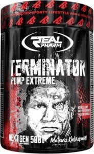 Real Pharm REAL PHARM TERMINATOR PUMP EXTREME PROSZEK 500G - Guma balonowa 1