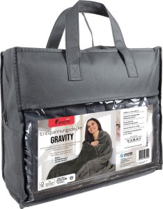 Severno Kołdra obciążeniowa, koc sensoryczny antystresowy 150x200 cm, 6.8 kg, Gravity 6 + torba 8