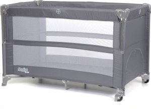 Moolino Łóżeczko turystyczne Moolino SLIDE light gray 2