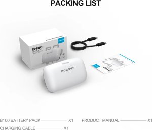 BOBOVR BOBOVR B100 Bateria do BOBOVR S3 PRO | do Meta Quest 3 2