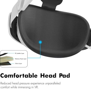 Vortex Virtual Reality Pasek Elite Strap z baterią 6000 mAh do Meta Quest 3 4