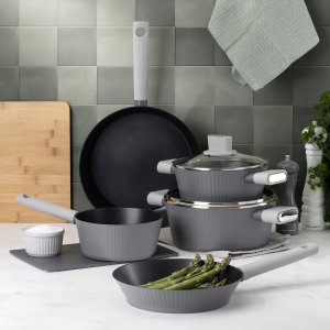 Florina Garnek aluminiowy z pokrywką Florina Serrano 28 cm 6,1 l 2