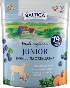 Baltica JUNIOR Jagnięcina z cielęciną dla psów dużych ras - Baltica - 1 kg 1