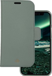 dbramante New York - iPhone 13 6.1" - Greenbay - full grain pebbled leather cover 1