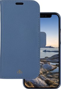 dbramante New York - iPhone 13 Pro Max  6.7" - Ultra-marine Blue - full grain pebbld leather cover 1