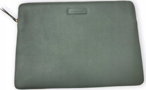 Torba dbramante Paris - Pebbled full-grain leather sleeve for MacBook Pro/Air 13" - Greenbay 1