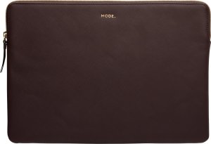 Torba dbramante Paris - Saffiano full-grain leather sleeve for Laptop 15"/MacBook Pro 16" 2019 - Dark Chocolate 1