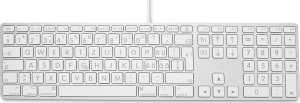 Klawiatura LMP Large Font USB Keyboard 110 keys wired USB keyboard with 2x USB and aluminum upper cover - Swiss 2