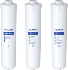 Aquaphor Aquaphor Morion Duży serwis - Komplet 3 wkładów do filtra Morion [K2, K5, K7M] 2