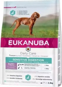 EUKANUBA Eukanuba Dog Dry Daily Care Sensitive Digestion Puppy Chicken Bag  2,3 kg 1