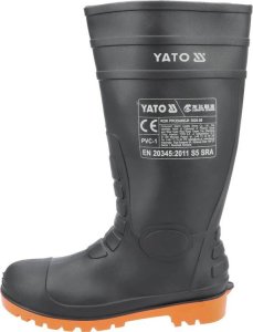 Yato YT.SAFE WELLOW SHOES S5 SIZE 43 METAL TOE, STEEL ANTI-PERFORMANCE INSERT 11