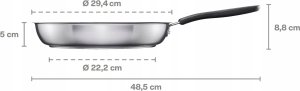 Patelnia Fiskars 28cm 5