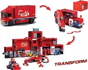 Sluban BLOCKS SLUBAN RACING CAR STATION 557 PCS 4