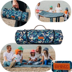 Banz Koc mata piknikowy plażowy na biwak 200x150cm BANZ Banksia 1