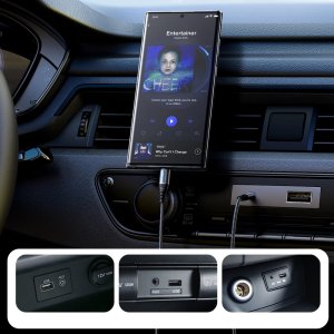 Kabel USB Joyroom USB-C - mini Jack 3.5 mm 1.2 m Czarny (6956116773786) 13