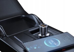 Ładowarka Jellico JELLICO ładowarka samochodowa F9 36W 2xUSB QC3.0 Czarny 3