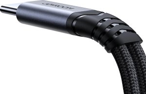 Adapter USB Joyroom SY-C02 USB-C - USB-C + Jack 3.5mm Czarny  (6956116773861) 4