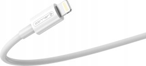 Kabel USB Jellico USB-A - Lightning 1 m Biały (6974929200831) 2