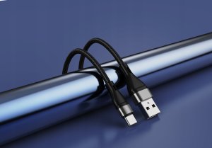 Kabel USB Jellico JELLICO kabel B16 USB-C 3.1A 1M Czarny 2
