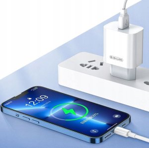 Ładowarka Jellico JELLICO ładowarka sieciowa AK165 22,5W 1xUSB QC3.0 + kabel USB-C Biały 2