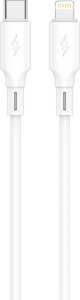 Kabel USB Jellico USB-C - Lightning 1 m Biały (6974929204549) 2