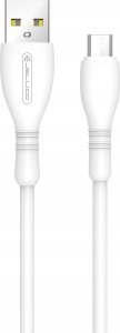 Kabel USB Jellico USB-A - microUSB 1 m Biały (6974929201388) 4
