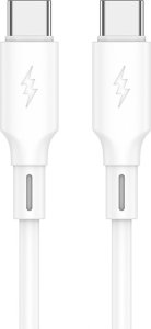 Kabel USB Jellico JELLICO kabel B24 USB-C - USB-C PD 60W 1M Biały 1