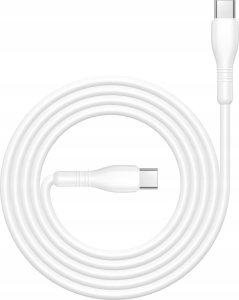 Kabel USB Jellico USB-C - USB-C 1 m Biały (6974929201401) 2