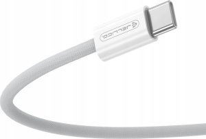 Kabel USB Jellico USB-C - USB-C 1 m Biały (6974929205119) 4