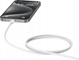 Kabel USB Jellico USB-C - USB-C 1 m Biały (6974929205119) 6