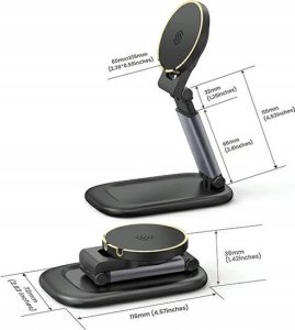 Beline SODI Stojak indukcyjny BM310 czarny/black MagSafe 6