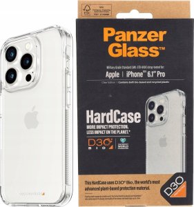 PanzerGlass PanzerGlass HardCase iPhone 15 Pro 6.1" D3O 3xMilitary grade transparent 1173 1