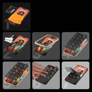 PanzerGlass Re:fresh Glass iPhone 15 Plus 6.7" Ultra-Wide-Fit Screen Protection Easy Aligner 2823 6