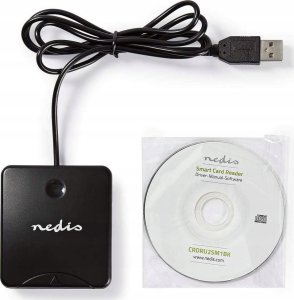 Czytnik Nedis Nedis CRDRU2SM1BK czytnik kart USB 2.0 Czarny 3