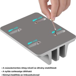 Misura Misura MH03 Ramię notebooka i tabletu Aluminium 5